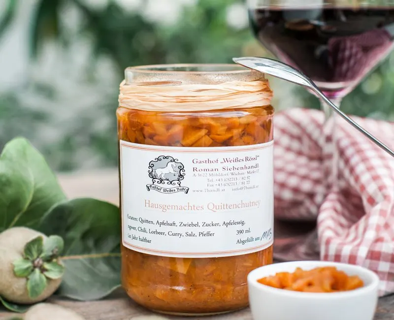 Chutney Weisses Rossl Wirtshaus  Hotel Muhldorf Wachau
