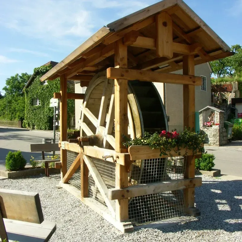 Wasserrad Mühldorf, Gasthof Weißes Rössl, Mühldorf/Wachau